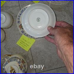 Vintage 94 Piece Limoges China Set Mid 1950s Finest Porcellain Pristine No Chips