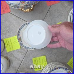 Vintage 94 Piece Limoges China Set Mid 1950s Finest Porcellain Pristine No Chips