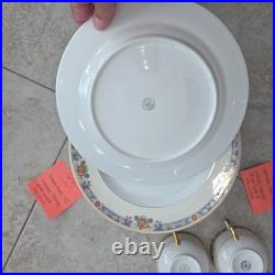 Vintage 94 Piece Limoges China Set Mid 1950s Finest Porcellain Pristine No Chips