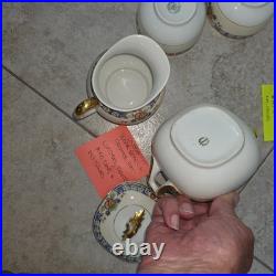 Vintage 94 Piece Limoges China Set Mid 1950s Finest Porcellain Pristine No Chips