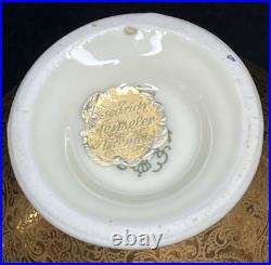 Vintage ALKA Kunst Kronach Bavaria Tea Set 13 piece set Gold and Blue