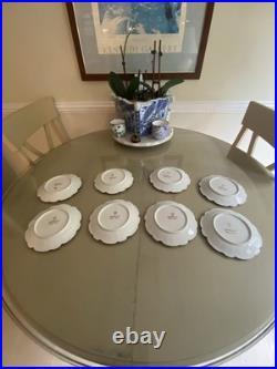Vintage China Nathan Straus & Sons LS&S-Limoges FR Snowflake Pattern Gold Leaf