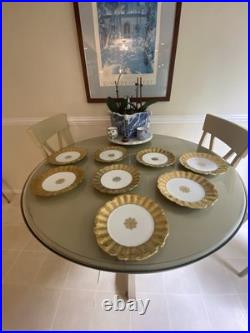 Vintage China Nathan Straus & Sons LS&S-Limoges FR Snowflake Pattern Gold Leaf Vintage China Nathan Straus & Sons LS&S-Limoges FR Snowflake Pattern Gold Leaf