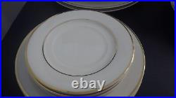 Vintage China Set Dinnerware set Classic Traditions s/4 20 pcs off white gold tr
