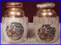Vintage Crest O Gold Sabin's Warranted 22 KT Porcelain China 34 Piece Set Vintage Crest O Gold Sabin's Warranted 22 KT Porcelain China 34 Piece Set