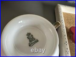 Vintage European Fine China Collection Gold-Plated Bone China Set