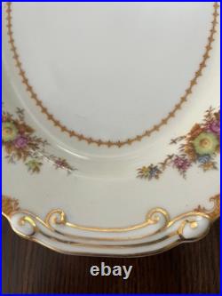 Vintage Fine China Made in Occupied Japan Floral with Gold Trim Service for 8