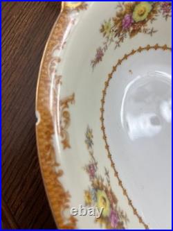 Vintage Fine China Made in Occupied Japan Floral with Gold Trim Service for 8
