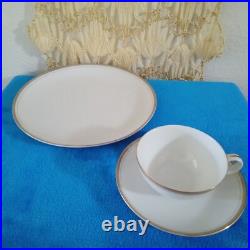 Vintage Golden Elegance Pattern by Royalton China Co. Translucent Fine Porcelain