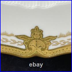 Vintage Haviland Limoges Regis Gold 10.25 Gold Encrusted Dinner Plate