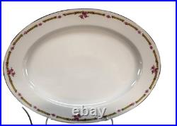 Vintage Heinrich & Co Rosalinda Bavaria China Set 38pc Pink Rose Gold Trim