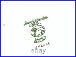 Vintage Hutschenreuther 22k Gelb Gilded Porcelain China Set