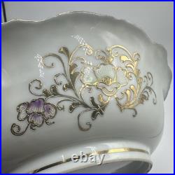 Vintage Imperial Export Company Japan 1891-1921 porcelain Gold Bone China Bowl