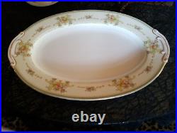 Vintage Jyoto china occupied Japan 97pc. Floral Dinner Set