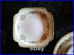 Vintage Jyoto china occupied Japan 97pc. Floral Dinner Set