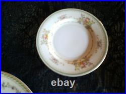 Vintage Jyoto china occupied Japan 97pc. Floral Dinner Set