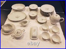 Vintage Kaysons Fine China Golden Rhapsody 1961 with Gold Trim 41 pieces
