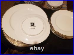 Vintage Linens and things fine porcelain china gold trim set