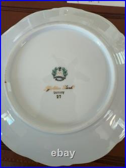 Vintage Mitterteich Bavaria Golden Crest Germany 82-Piece Fine China Set