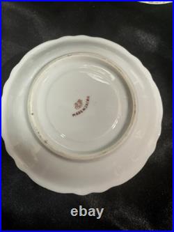 Vintage Moss Rose Porcelain 21 Piece Set Royal Rose From China Gold Trim