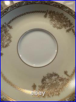 Vintage Noritake Bancroft 5481 38-Piece China Set Gold Trim Japan Amazing Cond