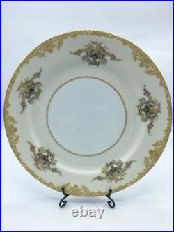 Vintage Noritake Morimura Floral China Lot of 53 Pieces Japan, Gold Rim Plates