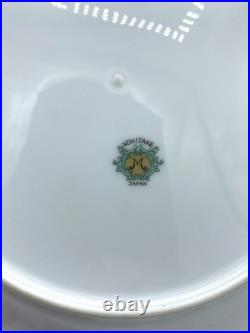 Vintage Noritake Morimura Floral China Lot of 53 Pieces Japan, Gold Rim Plates