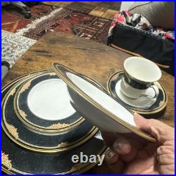 Vintage Noritake Venetian Rose Bone China Set #9783 Service for 8 person