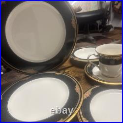 Vintage Noritake Venetian Rose Bone China Set #9783 Service for 8 person