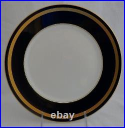 Vintage Rosenthal Eminence Cobalt Blue Set 6 DINNER PLATE 10 1/8