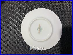 Vintage Set 6 Golden Fantasy Ohashi China Nagoya 1932 Cup Saucer New In Box Rare