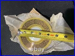 Vintage Set 6 Golden Fantasy Ohashi China Nagoya 1932 Cup Saucer New In Box Rare