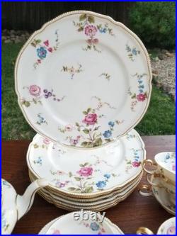 Vintage Sunnyvale by Castleton Beautiful Floral Porcelain Service for 8 Complete Vintage Sunnyvale by Castleton Beautiful Floral Porcelain Service for 8 Complete
