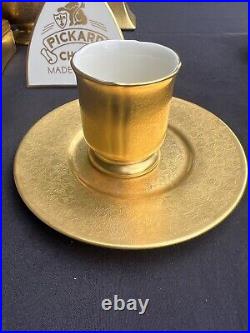 Vintage pickard china gold