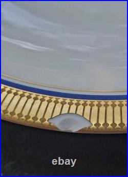 Vohenstrauss Johann Seltmann Bavaria 67 Pieces Cobalt Gold Vintage China Set