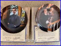 Vtg 1988 WS George GWTWGolden Anniversary Series Plates Scarlett COMPLETE MINT