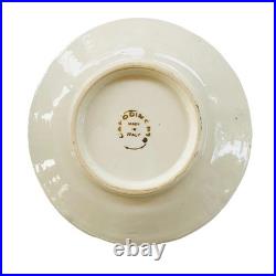 Vtg 6 Capodimonte Demitasse Espresso Cup Saucer Set Raised Relief Cherub Design