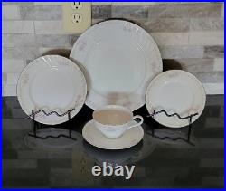 Vtg Gold Standard Genuine Porcelain China Pink Rose Japan Setting For 12-60 Pcs