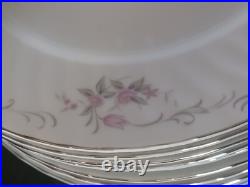 Vtg Gold Standard Genuine Porcelain China Pink Rose Japan Setting For 12-60 Pcs