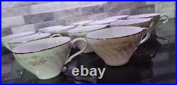 Vtg Gold Standard Genuine Porcelain China Pink Rose Japan Setting For 12-60 Pcs