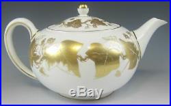 Wedgwood China GOLDEN IVY Tea Pot with Lid EXCELLENT