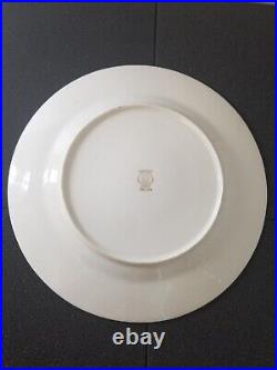 White Gold Trim Sonnet Dinnerware set FINE CHINA OF JAPAN s/6 porcelain china