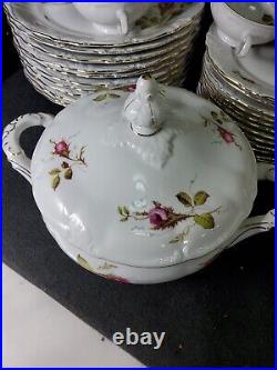 Winterling Germany Bavaria Porcelain China with Gold Floral 72 Piece Set