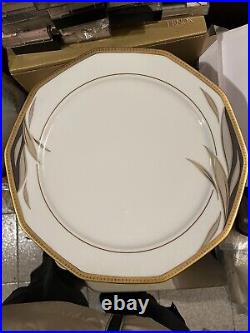 Winterling Marktleuthen Bavaira-7 1/2 Gold Trimmed Plates-Set Of 55 Pieces