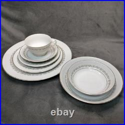 YAMAKA China 4Place Dinnerware Set Anniversary 1560 Japan 2pcGravy & Serving Bwl