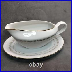 YAMAKA China 4Place Dinnerware Set Anniversary 1560 Japan 2pcGravy & Serving Bwl
